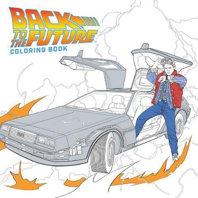 Back To The Future Coloring Book book