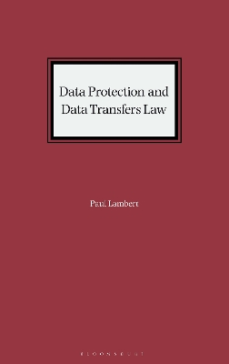 Data Protection and Data Transfers Law book