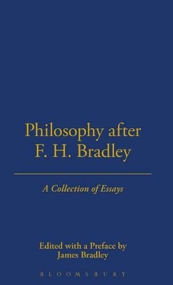 Philosophy After F.H.Bradley book