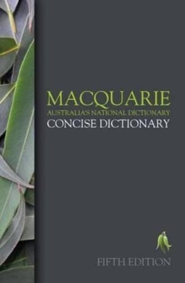 Macquarie Concise Dictionary book