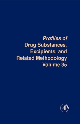 Profiles of Drug Substances, Excipients and Related Methodology by Harry G. Brittain
