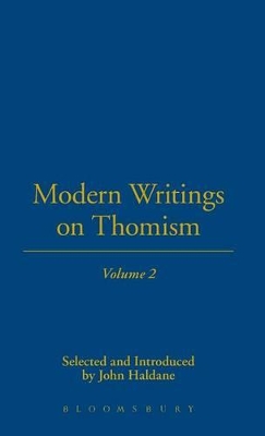 Modern Writings On Thomism book