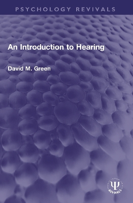 An Introduction to Hearing book