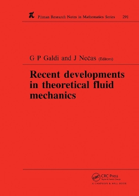 Recent Developments in Theoretical Fluid Mechanics by G P Galdi