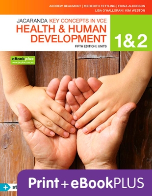 Key Concepts VCE Health and Human Development Units 1&2 5E Ebk & Print+s/On book