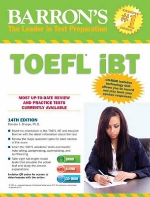 Barron's TOEFL iBT with CD Rom book