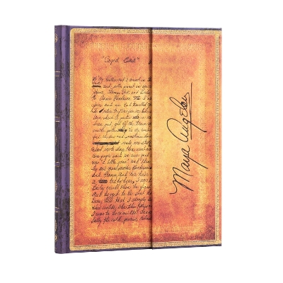 Angelou, I Know Why the Caged Bird Sings (Embellished Manuscripts Collection) Ultra Lined Hardcover Journal book