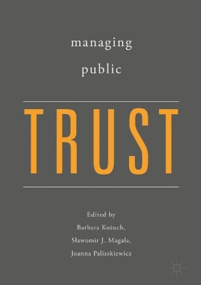 Managing Public Trust book