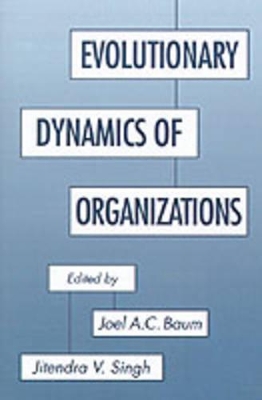 Evolutionary Dynamics of Organizations book