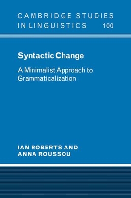 Syntactic Change by Ian Roberts