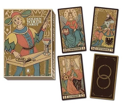 TC: Golden Wirth Tarot Deck (Lewellyn Ed) book