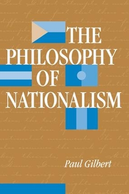 Philosophy Of Nationalism book