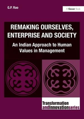 Remaking Ourselves, Enterprise and Society book