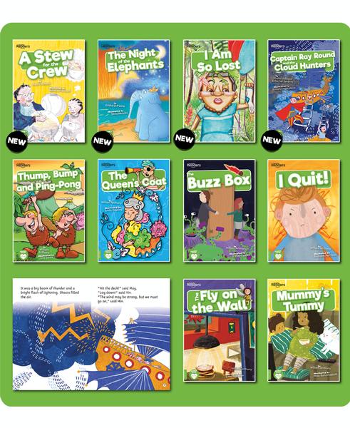 BookLife Decodable Readers Level 5 Green Set of 10 book