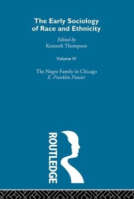 Early Sociology of Race and Ethnicity book