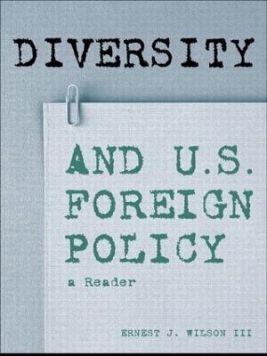 Diversity and US Foreign Policy book