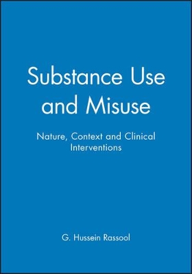 Substance Use and Misuse book