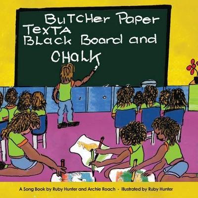 Butcher Paper Texta Black Boar book