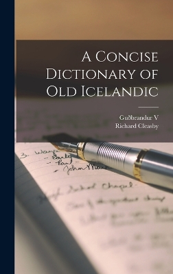 A Concise Dictionary of old Icelandic book