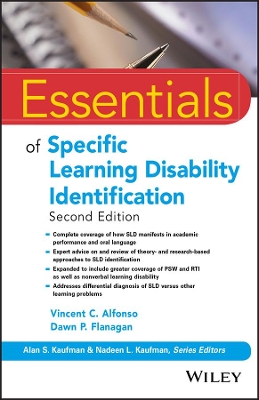 Essentials of Specific Learning Disability Identification book