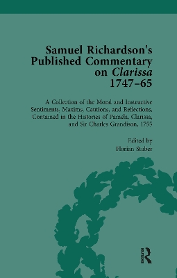 Samuel Richardson's Published Commentary on Clarissa, 1747-1765 book