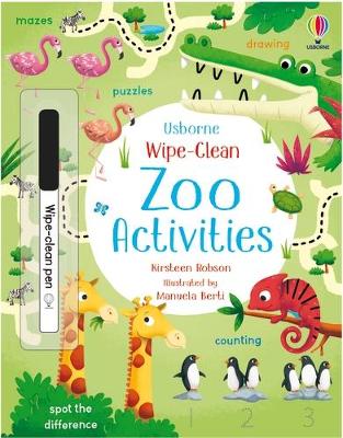 Wipe-Clean Zoo Activities book