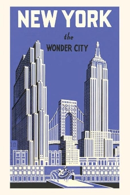 Vintage Journal New York, the Wonder City by Found Image Press