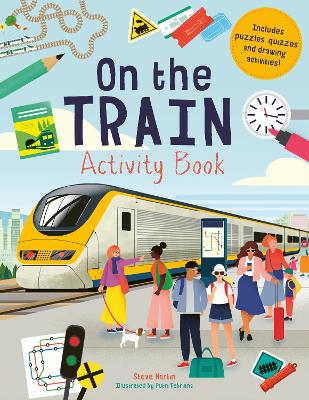 On the Train Activity Book book