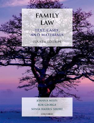 Family Law: Text, Cases, and Materials by Sonia Harris-Short