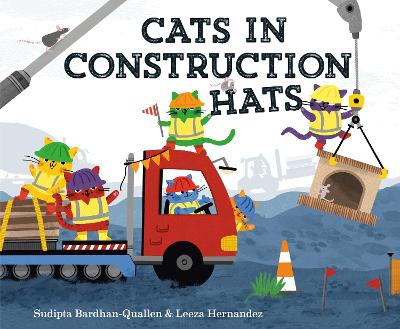 Cats in Construction Hats book