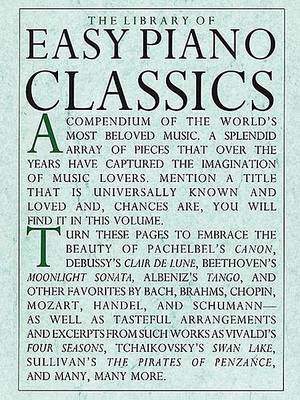 Library Of Easy Piano Classics book