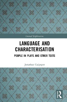 Language and Characterisation book