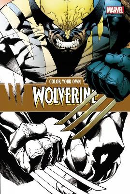 Color Your Own Wolverine book