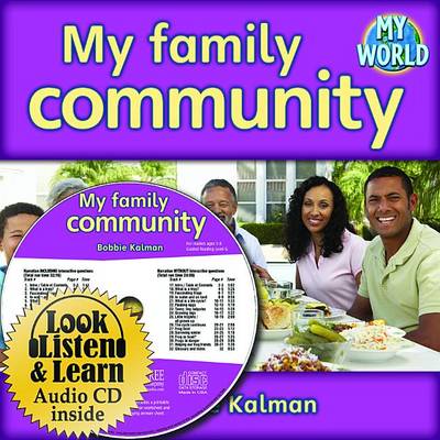 My Family Community - CD + Hc Book - Package by Bobbie Kalman