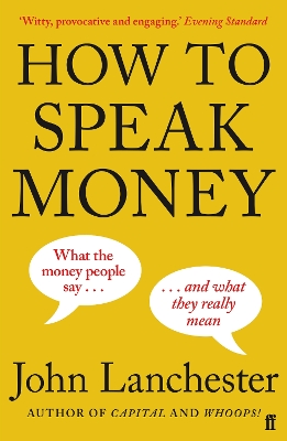 How to Speak Money book