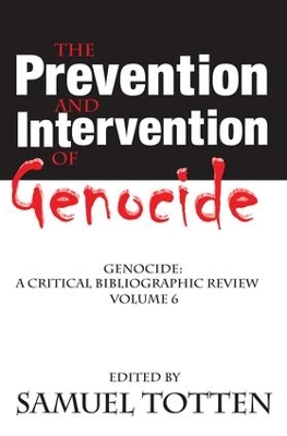 Prevention and Intervention of Genocide book