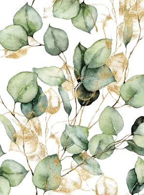 Greenery and Gold Lined Journal book