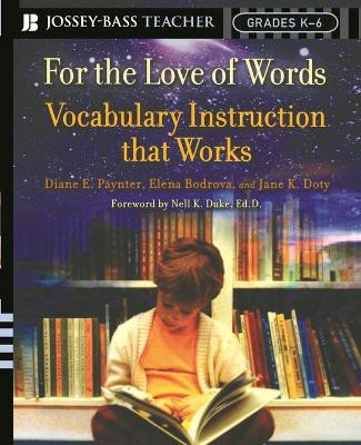 For the Love of Words book