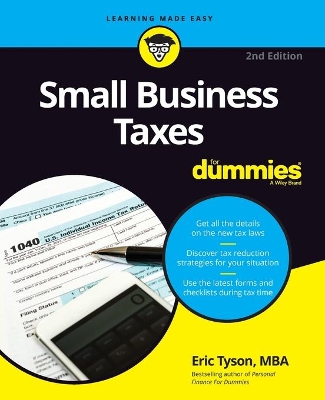 Small Business Taxes For Dummies by Eric Tyson