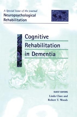 Cognitive Rehabilitation in Dementia book