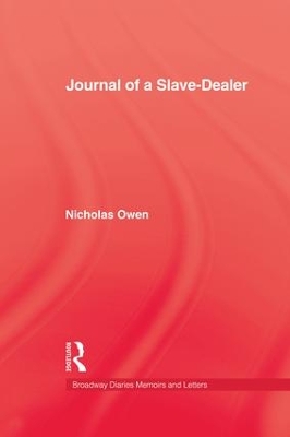 Journal of a Slave-Dealer book