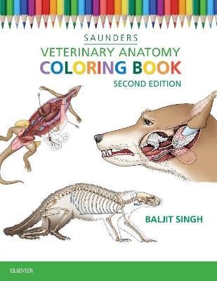 Veterinary Anatomy Coloring Book book