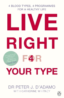 Live Right for Your Type by Peter J. D'Adamo