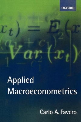 Applied Macroeconometrics by Carlo A. Favero