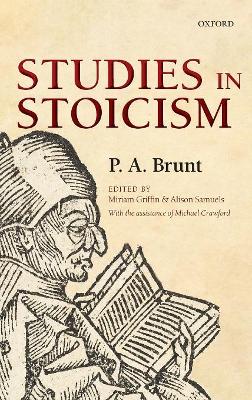 Studies in Stoicism book