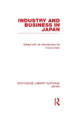 Industry and Business in Japan book