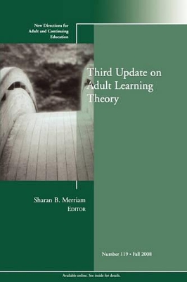Third Update on Adult Learning Theory book