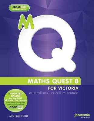 Maths Quest 8 for Victoria Australian Curriculum Edition & LearnON book