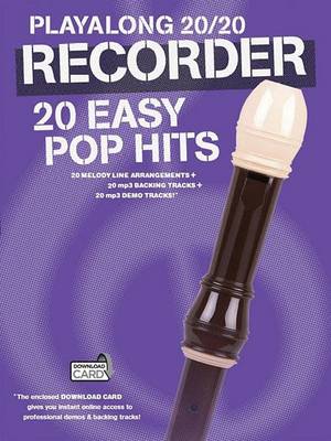 Playalong 20/20 Recorder book