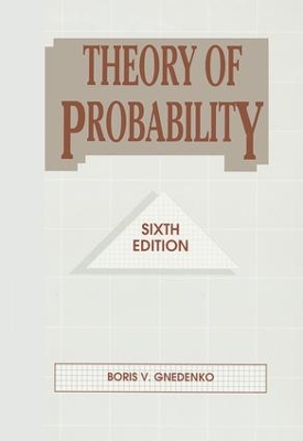 Theory of Probability book